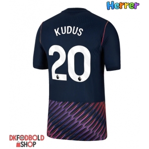 Tottenham Hotspur Mohammed Kudus #20 Udebanetrøje 2026-27 Kort ærmer Tottenham Hotspur Mohammed Kudus #20 Udebanetrøje 2026-27 Kort ærmer